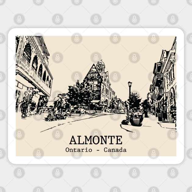 Almonte - Ontario Magnet by Lakeric